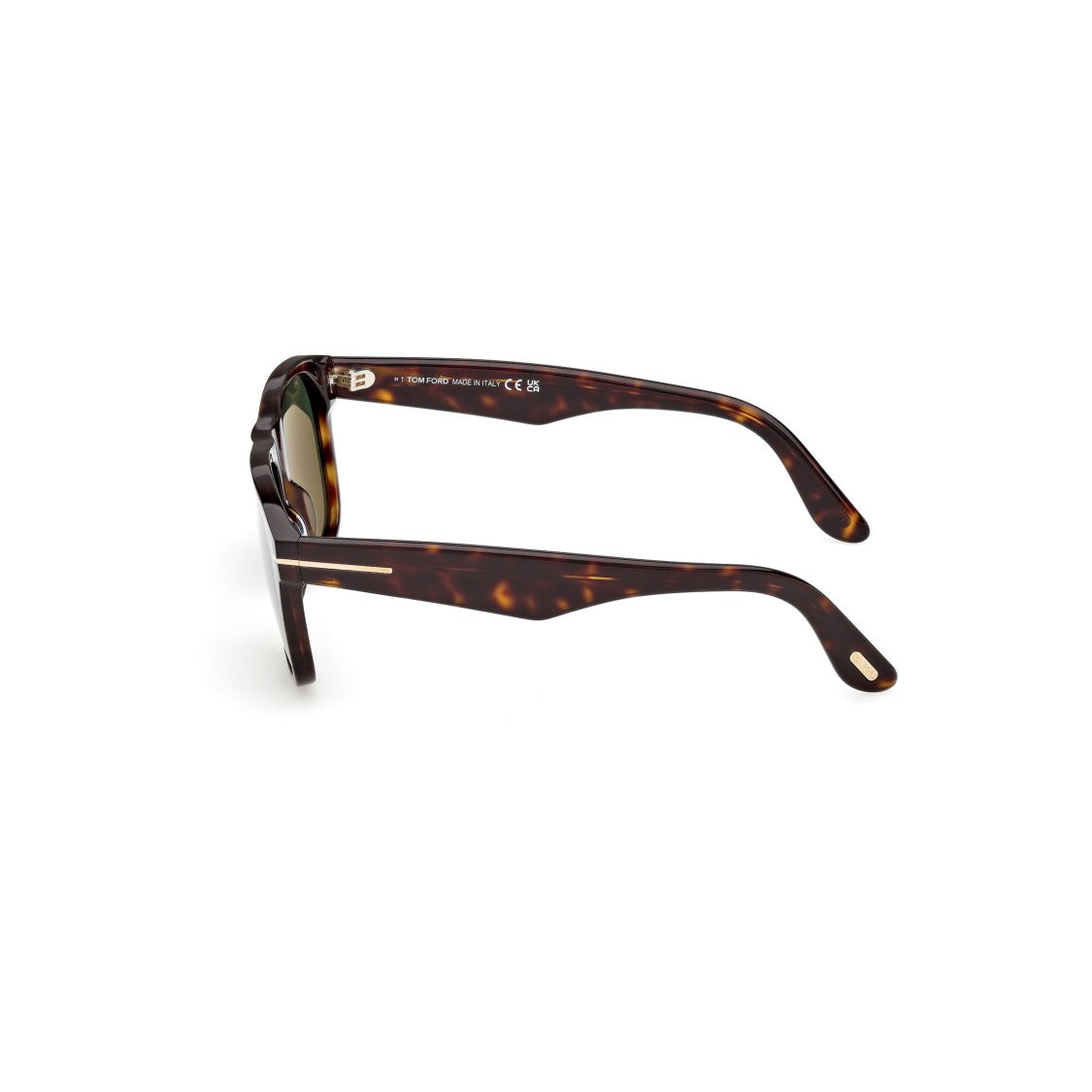 Tom Ford Ft1284 Tortoiseshell Rectangular Sunglasses