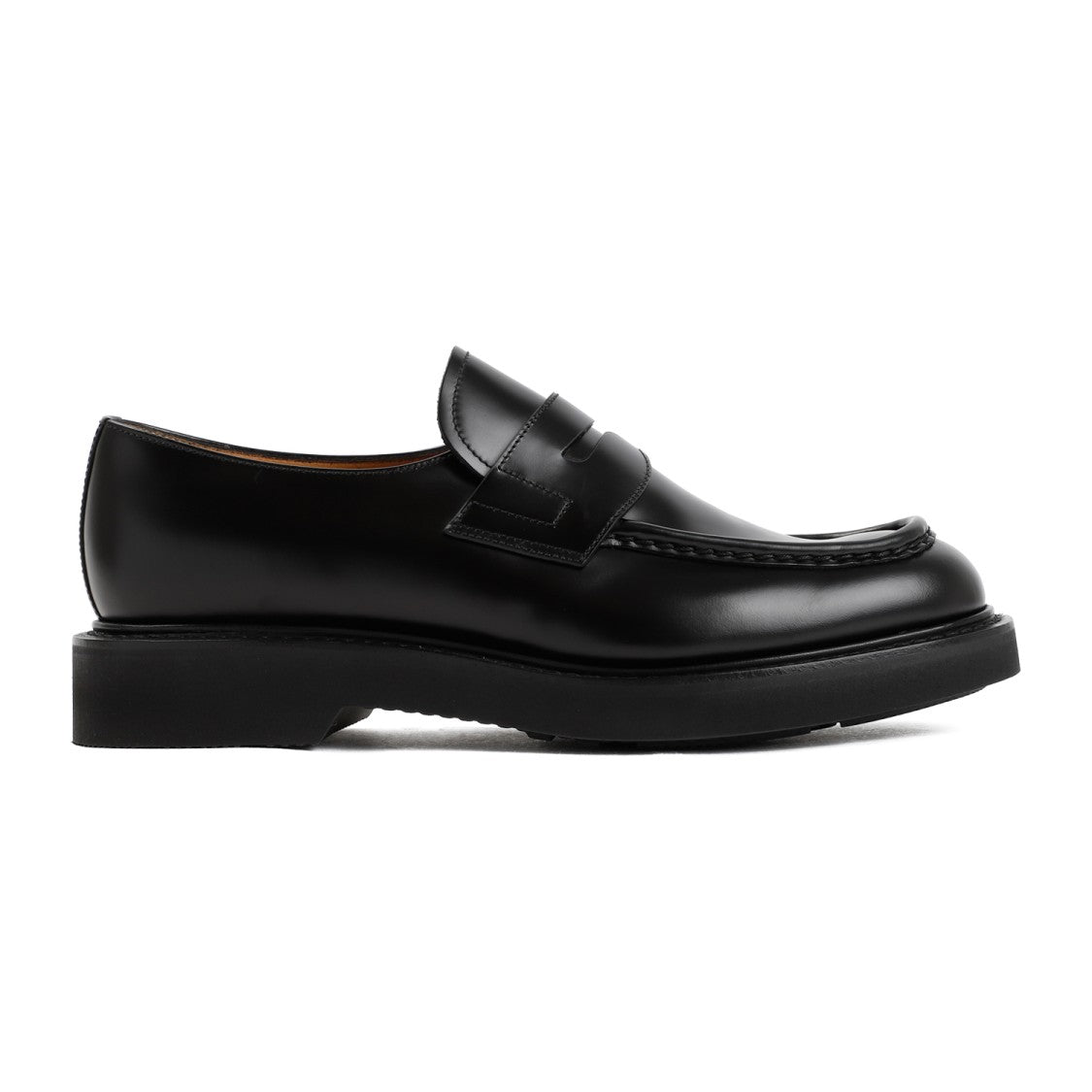 Church's Black Calf Leather Lynton Loafers