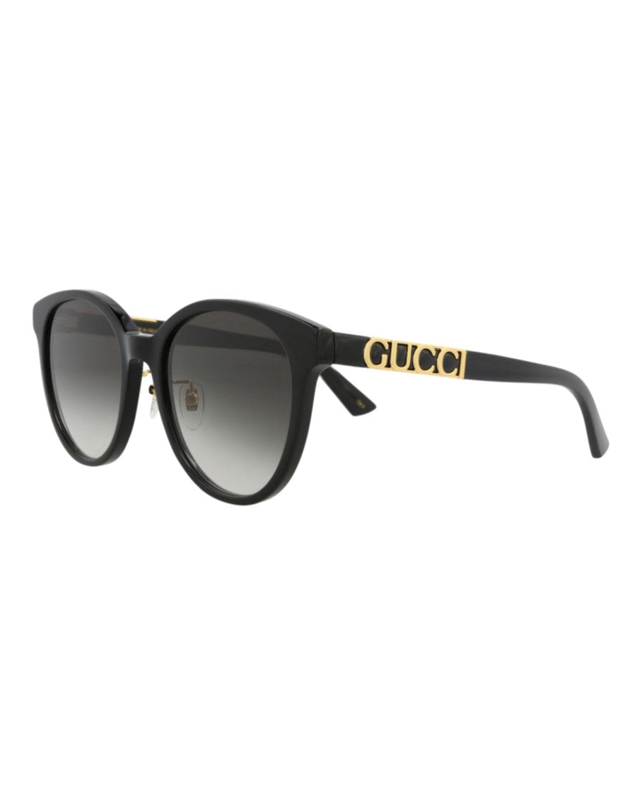 Gucci Round-Frame Acetate Sunglasses