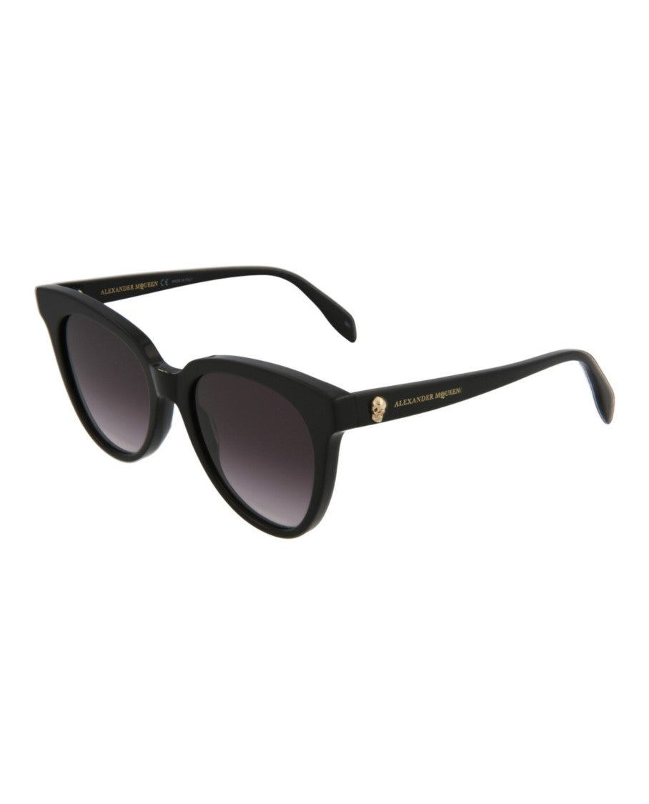 Alexander Mcqueen Cat Eye-Frame Acetate Sunglasses With Saddle Nose Bridge