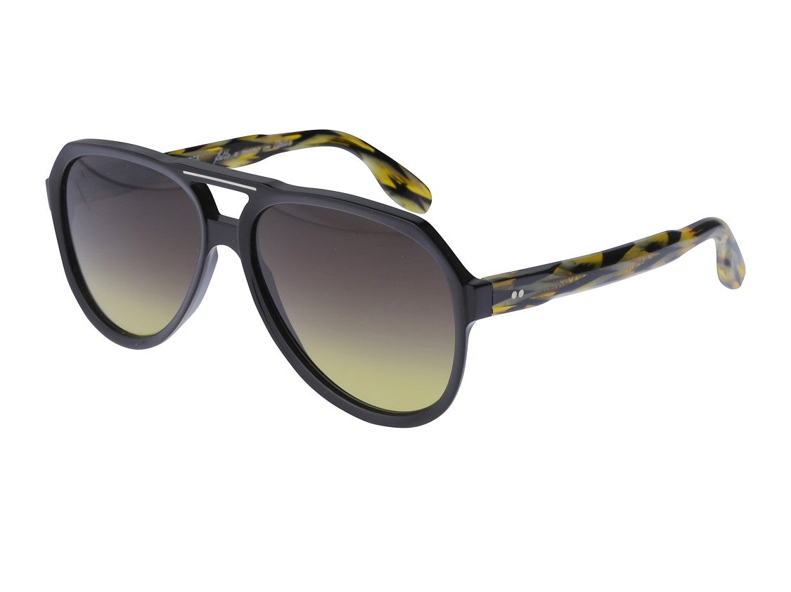 Kador Tortoiseshell Big Pilot Aviator Sunglasses