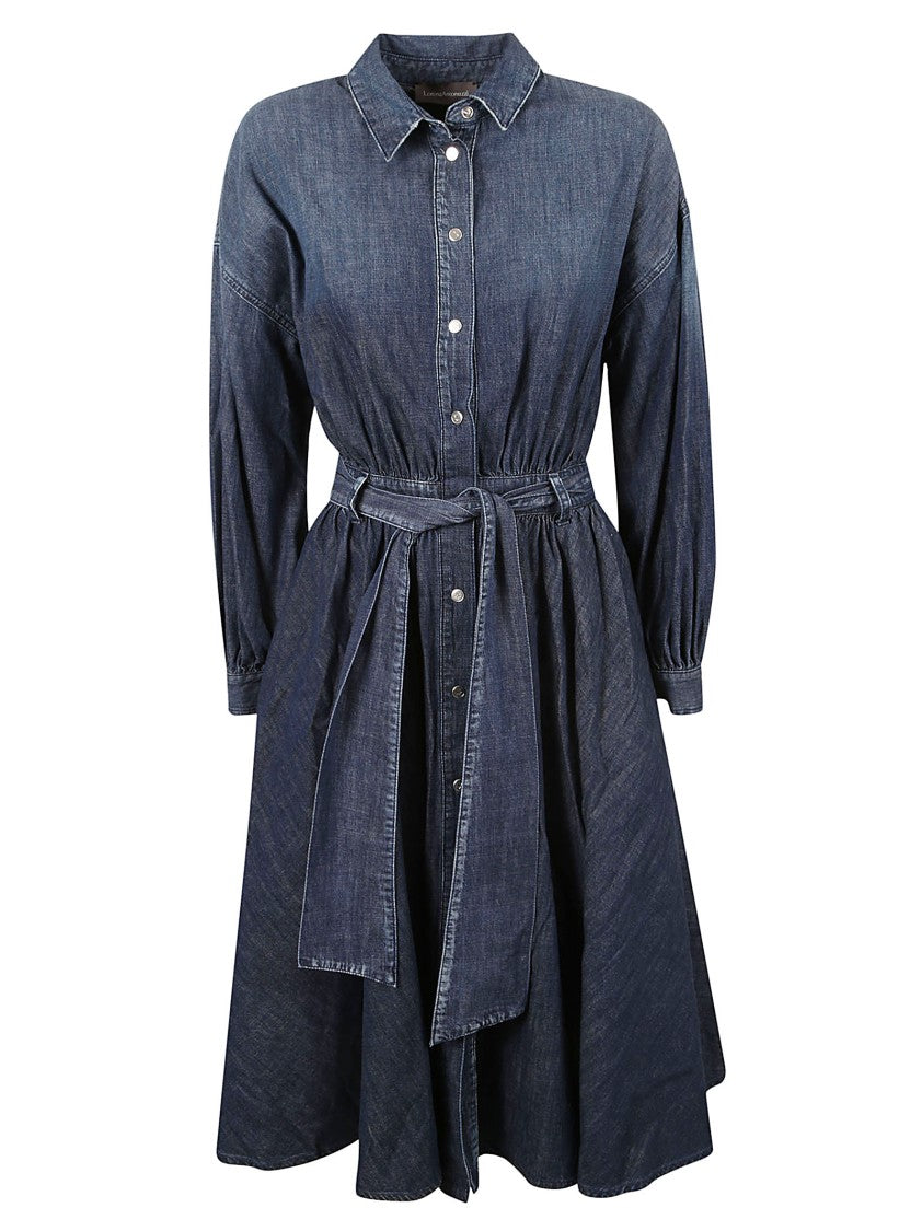 Lorena Antoniazzi Classic Denim Shirt Dress