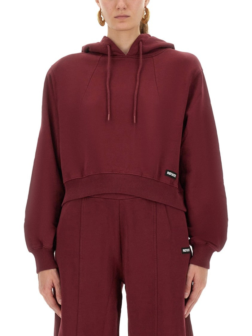Rotate Birger Christensen "Terry Back" Hoodie