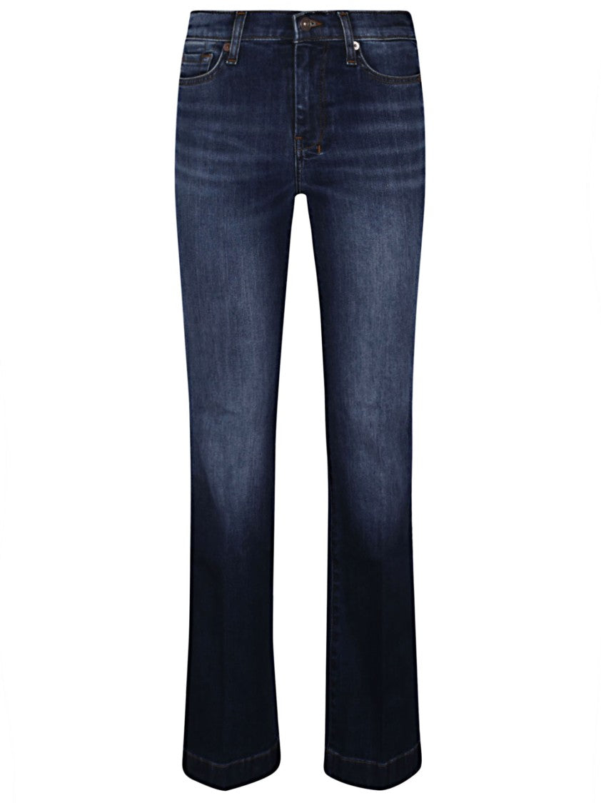 7 For All Mankind Classic Straight-Leg Jeans
