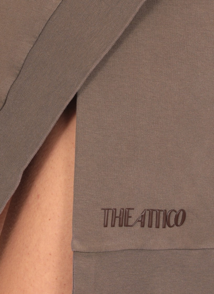 The Attico Brown Cotton Dress