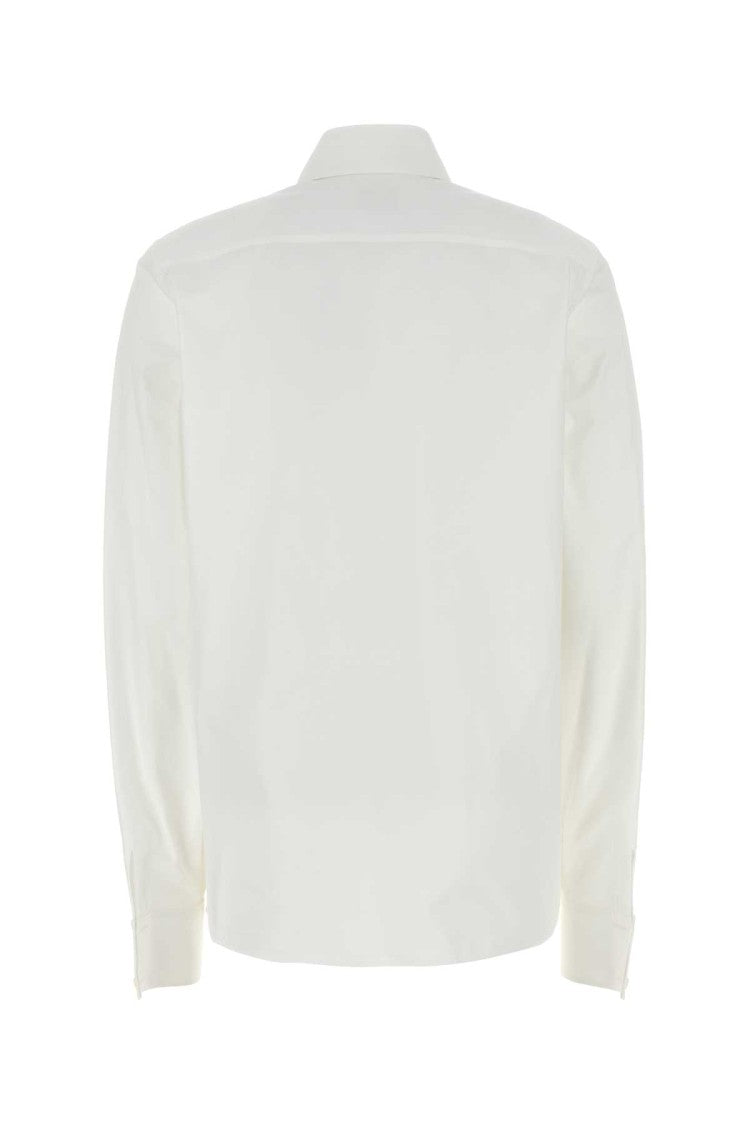Saint Laurent White Poplin Shirt