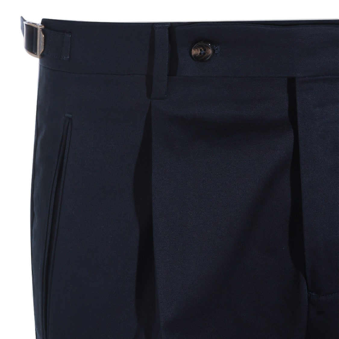 Berwich Tailored Slim Fit Trousers With Subtle Pleats