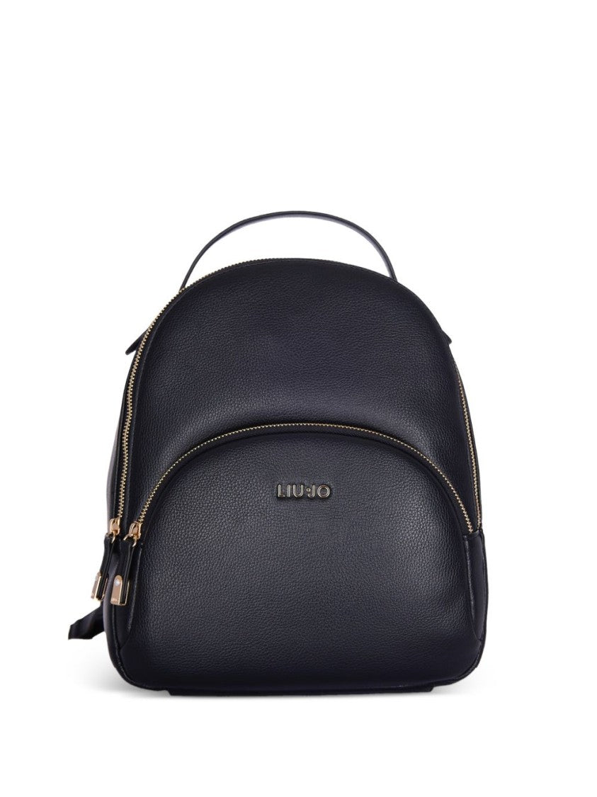 Liu Jo Contemporary Black Bucket Backpack Bag