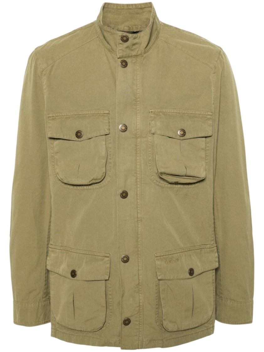 Barbour Utilitarian Olive Green Barbour Jacket