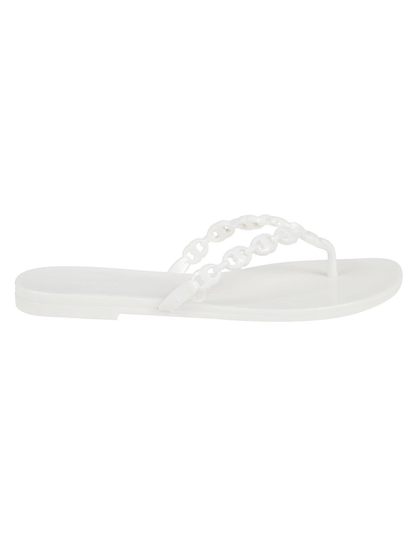 Tory Burch Gemini Thong Sandals With Chain-Link Detailing