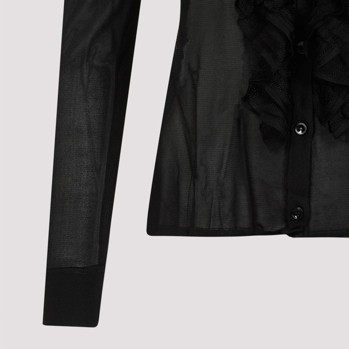 Tom Ford Black Viscose Fabric Shirt