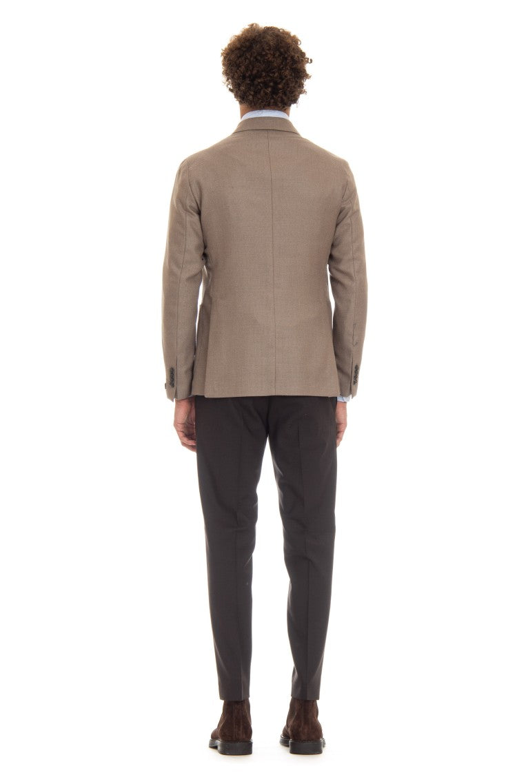 Tagliatore Textured Wool Super 100’S Montecarlo Jacket