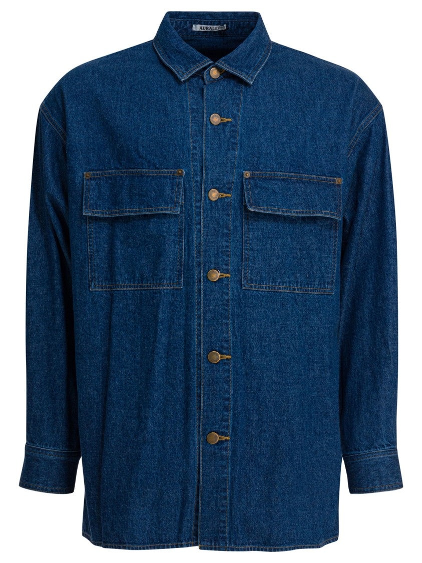 Auralee "Selvedge Oz" Shirt
