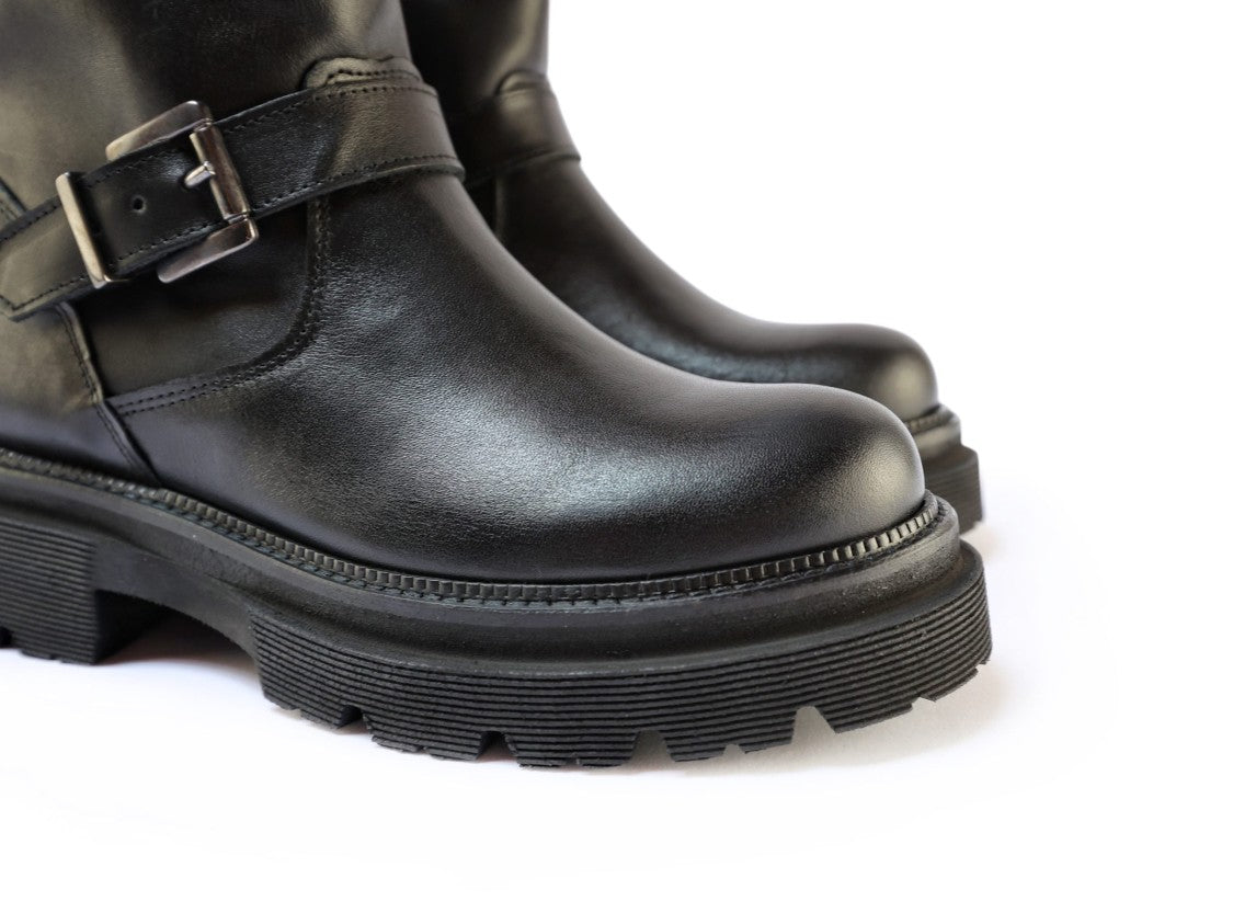 Ton Gout Stivaletto Trend Ankle Boots With Adjustable Buckle Straps