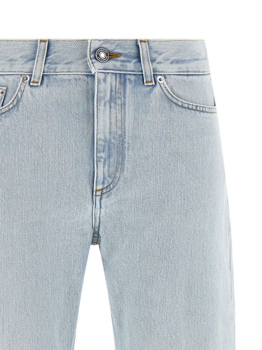 Givenchy Medium Waist Straight Leg Jeans