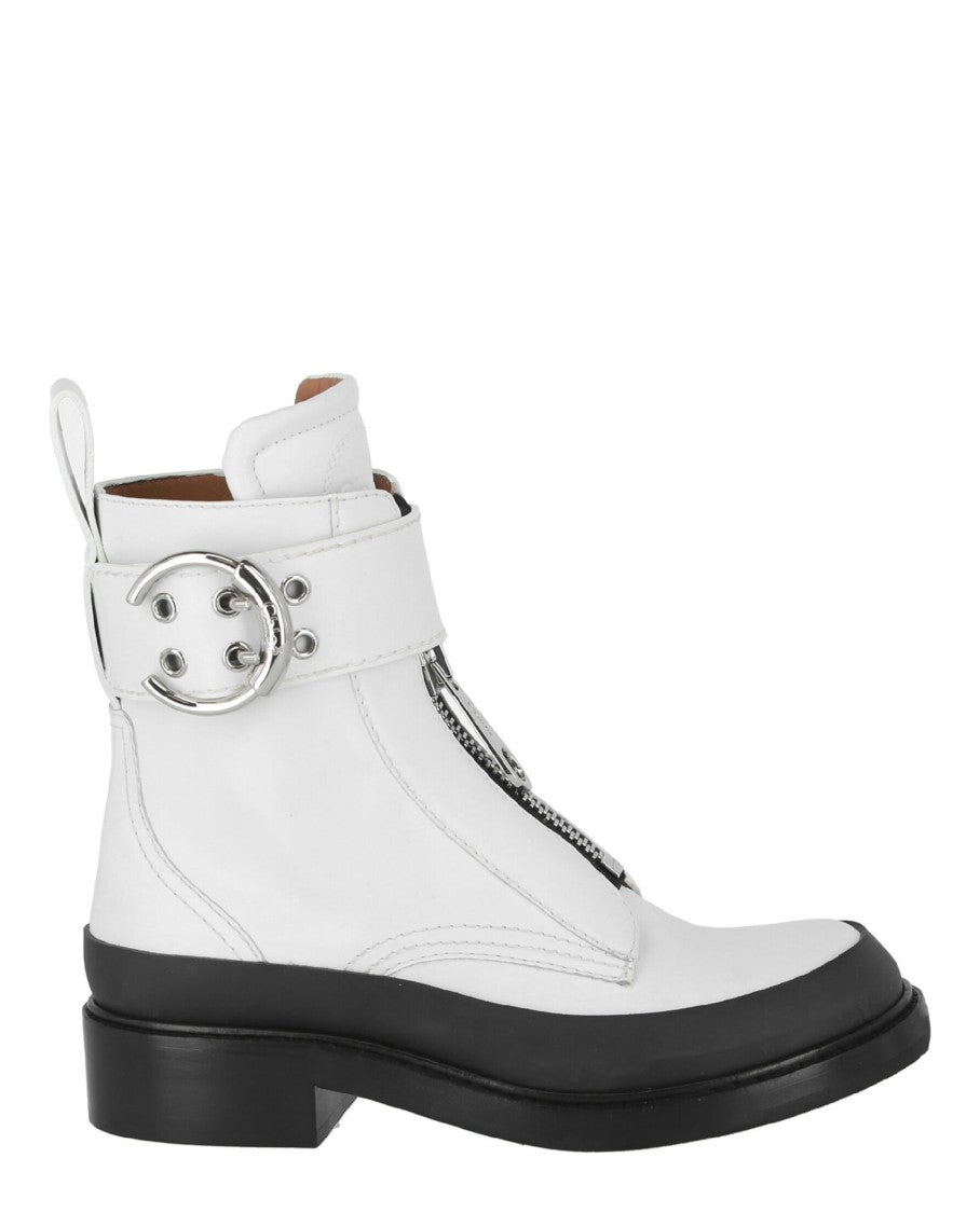 Chloé Roy Leather Ankle Boots