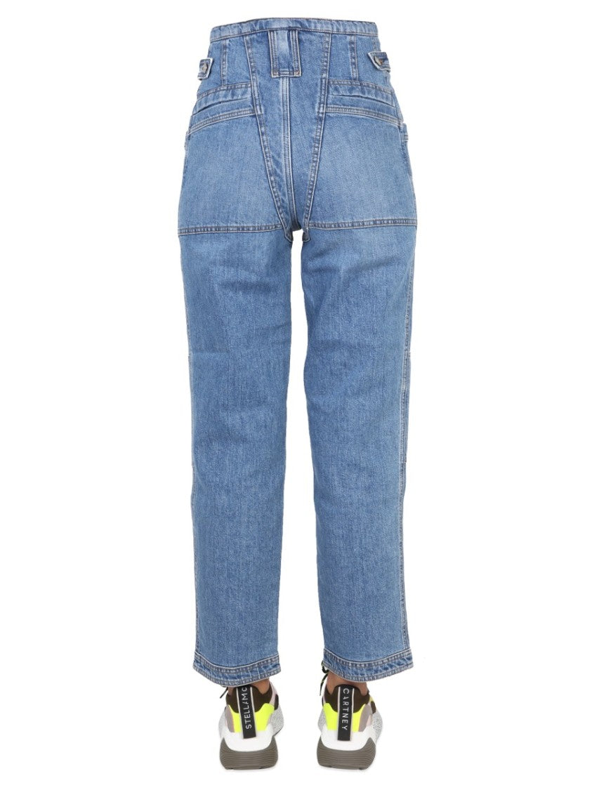 Stella Mccartney High-Waisted Relaxed Fit Jeans
