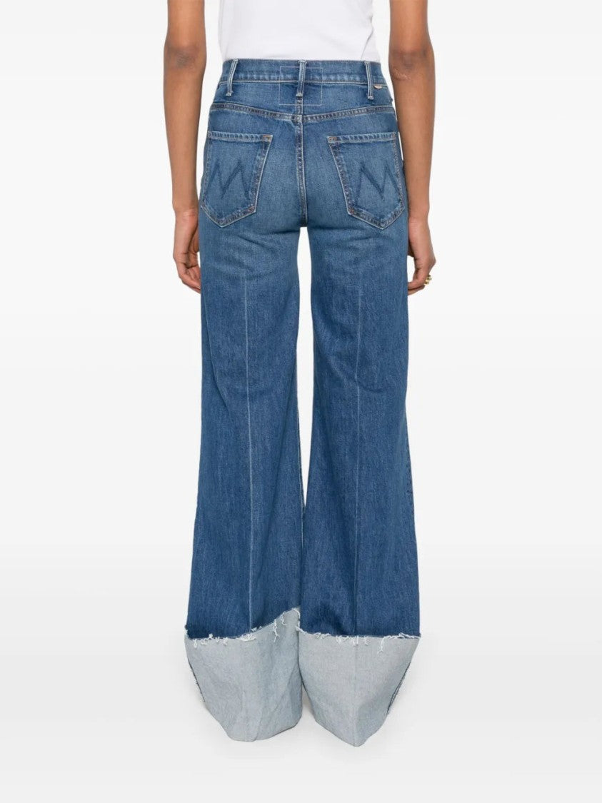 Mother Hustler Roller Heel Cuff Ray Jeans