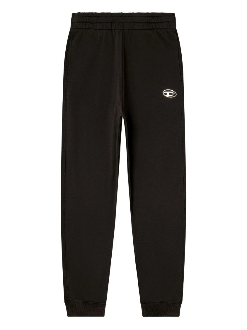 Diesel Black P-Marky-Iod Cotton Pants