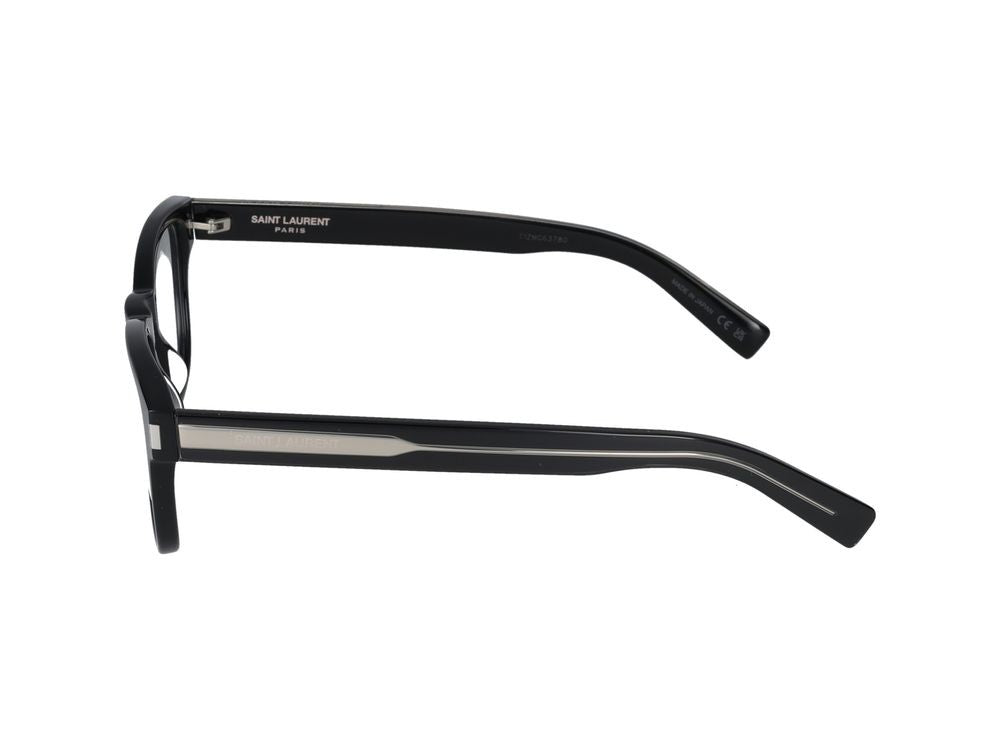 Saint Laurent Eyeglasses Sl 664 001 Black Crystal Transparent 52/20/145