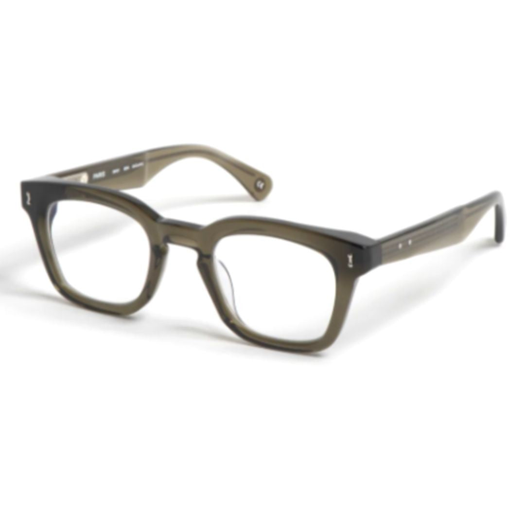 Peter And May Son Square Frame Acetate Sunglasses With Silver Rivet Detailing