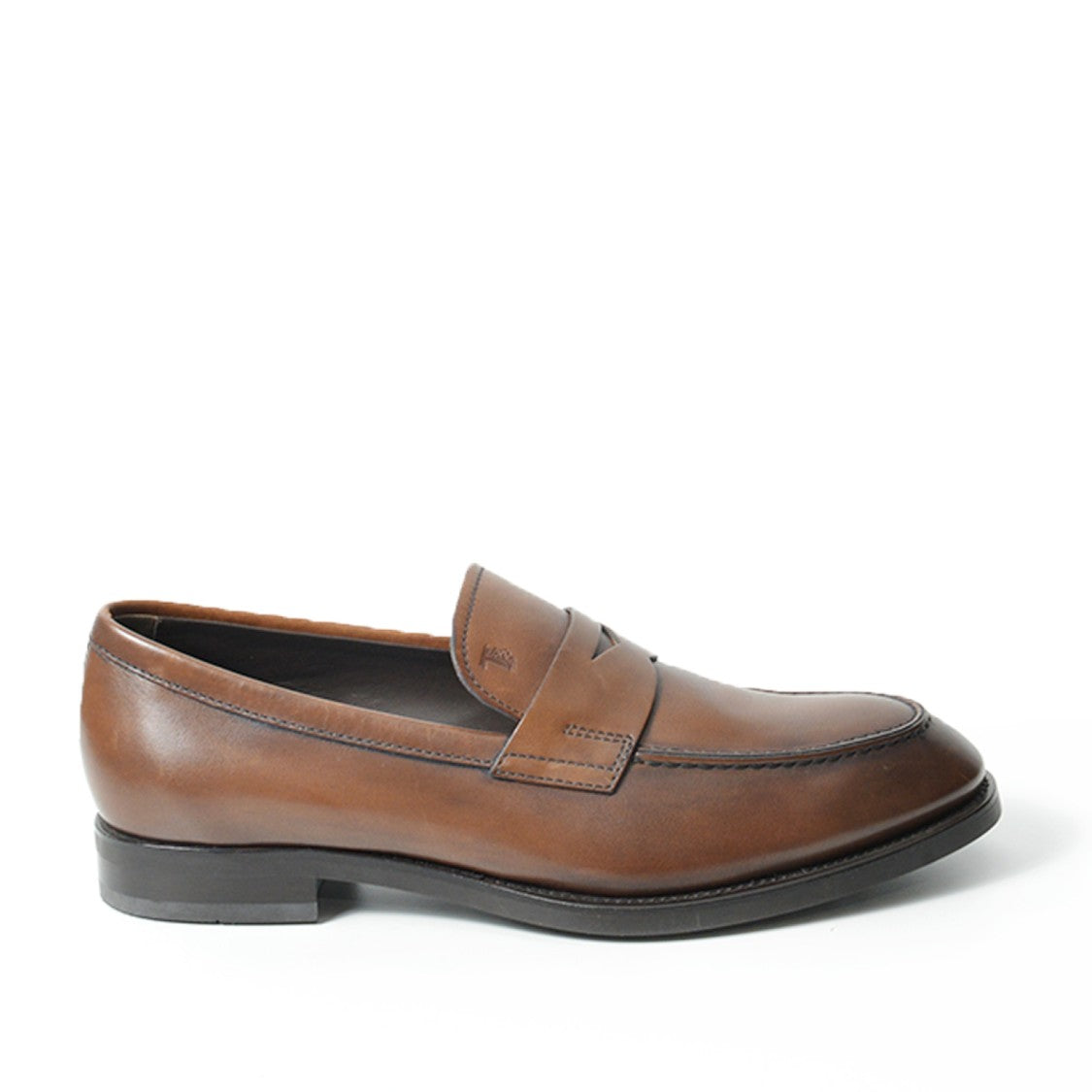 Tod's Brown Leather Moccasin