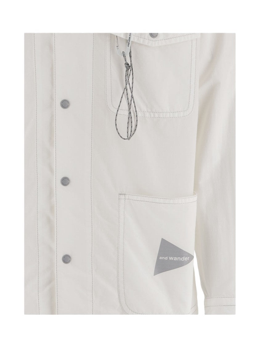 And Wander Cotton-Blend Jacket And Adjustable Hem