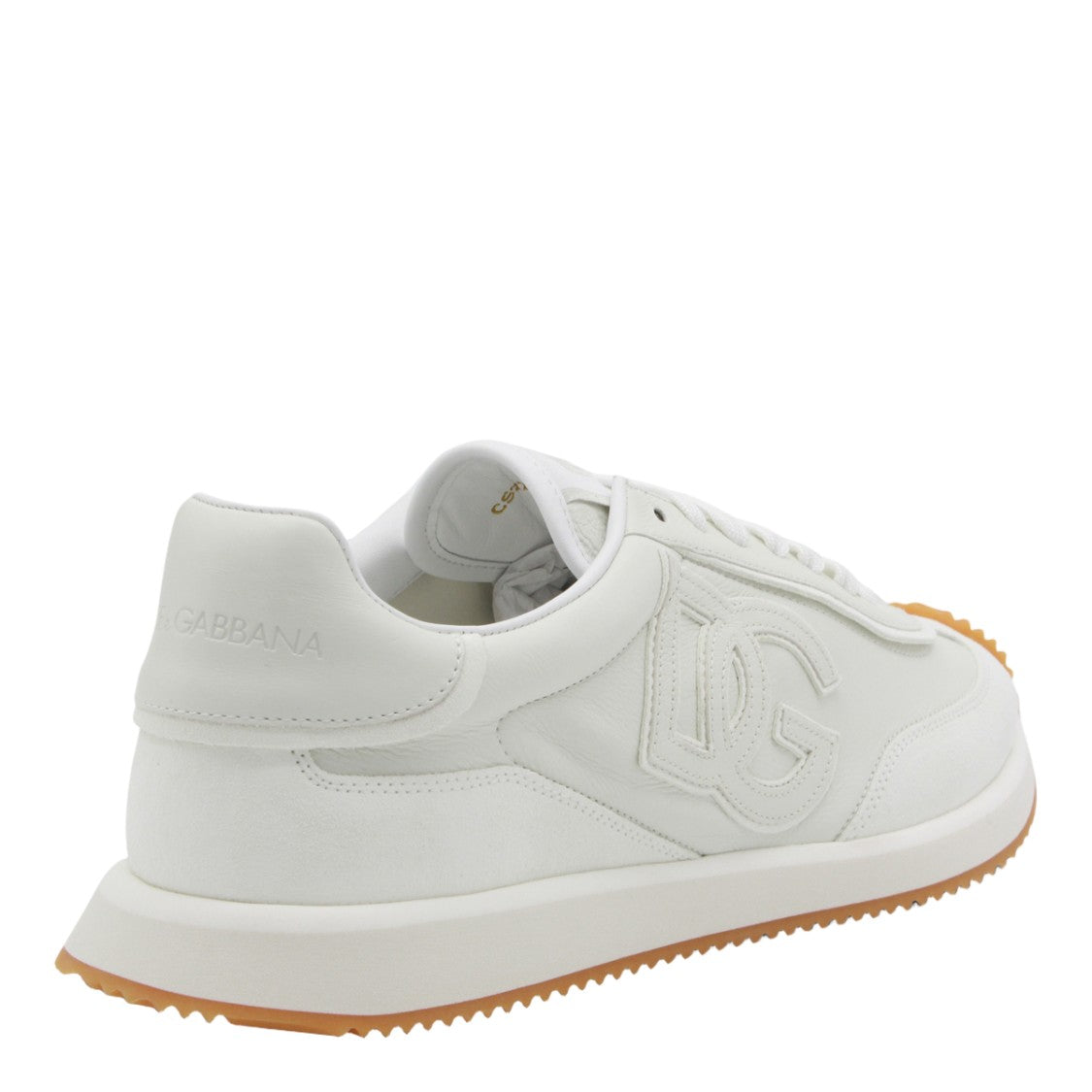 Dolce & Gabbana Low-Top Sneakers With Textured Logo