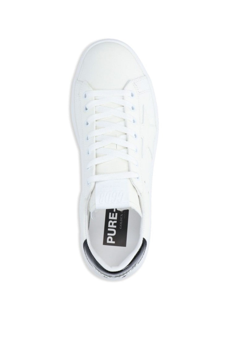 Golden Goose White Sneakers With Iconic Star Logo