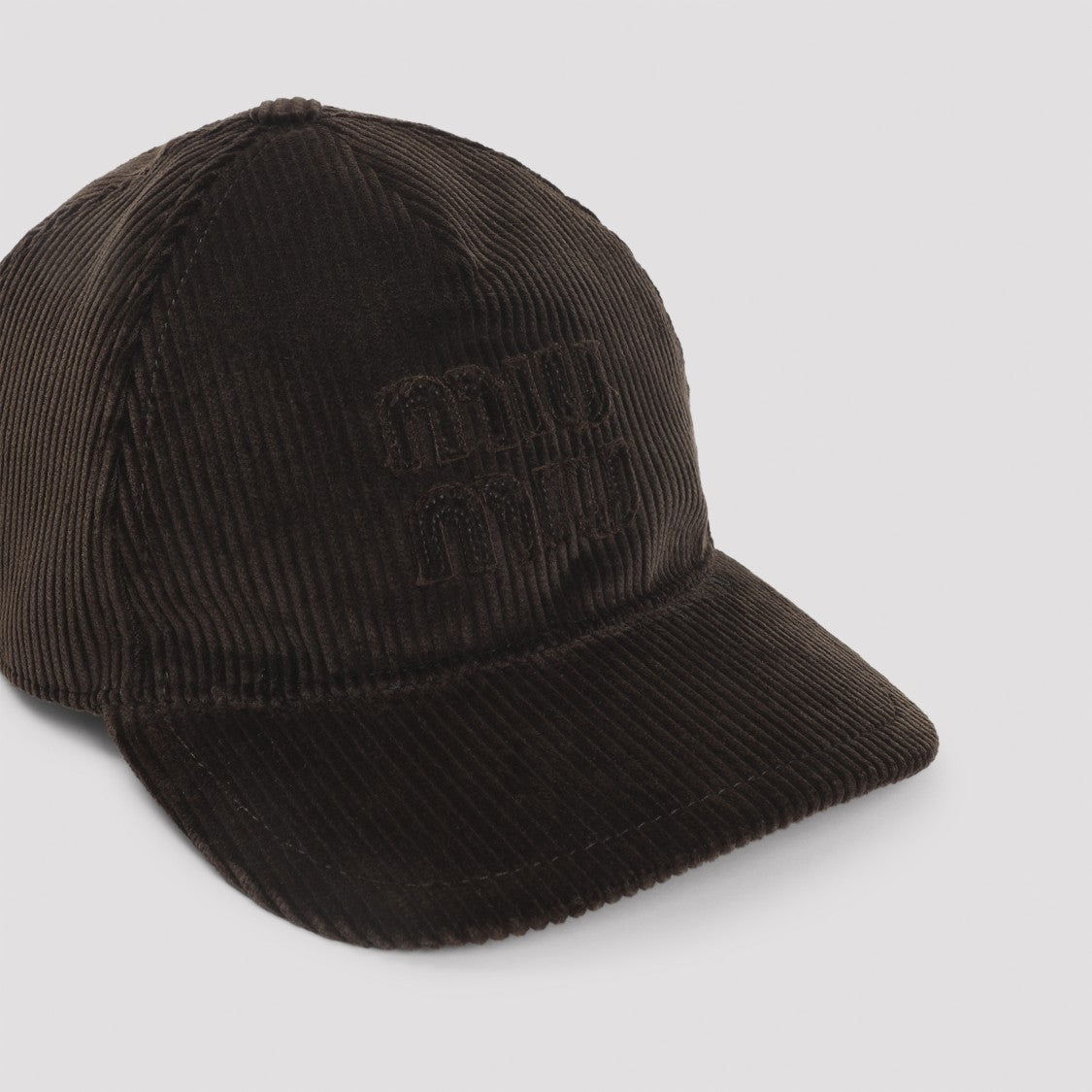 Miu Miu Corduroy Baseball Hat