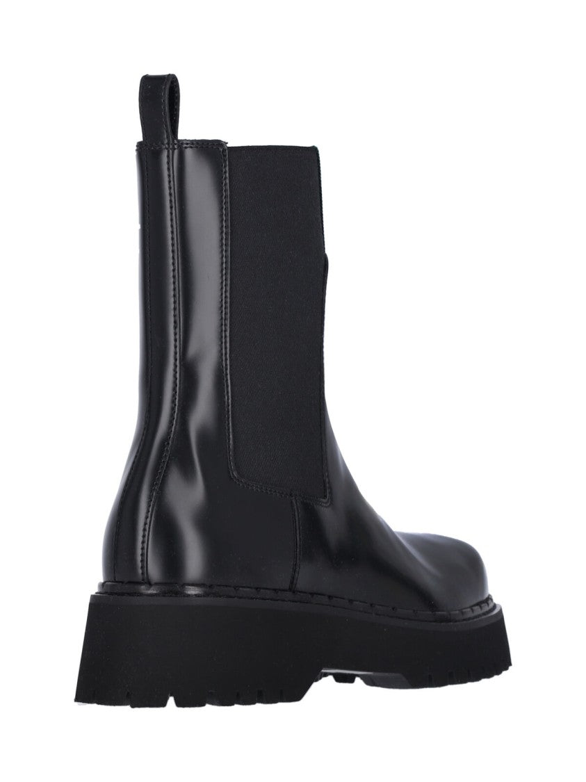 Gucci Web' Boots – Black