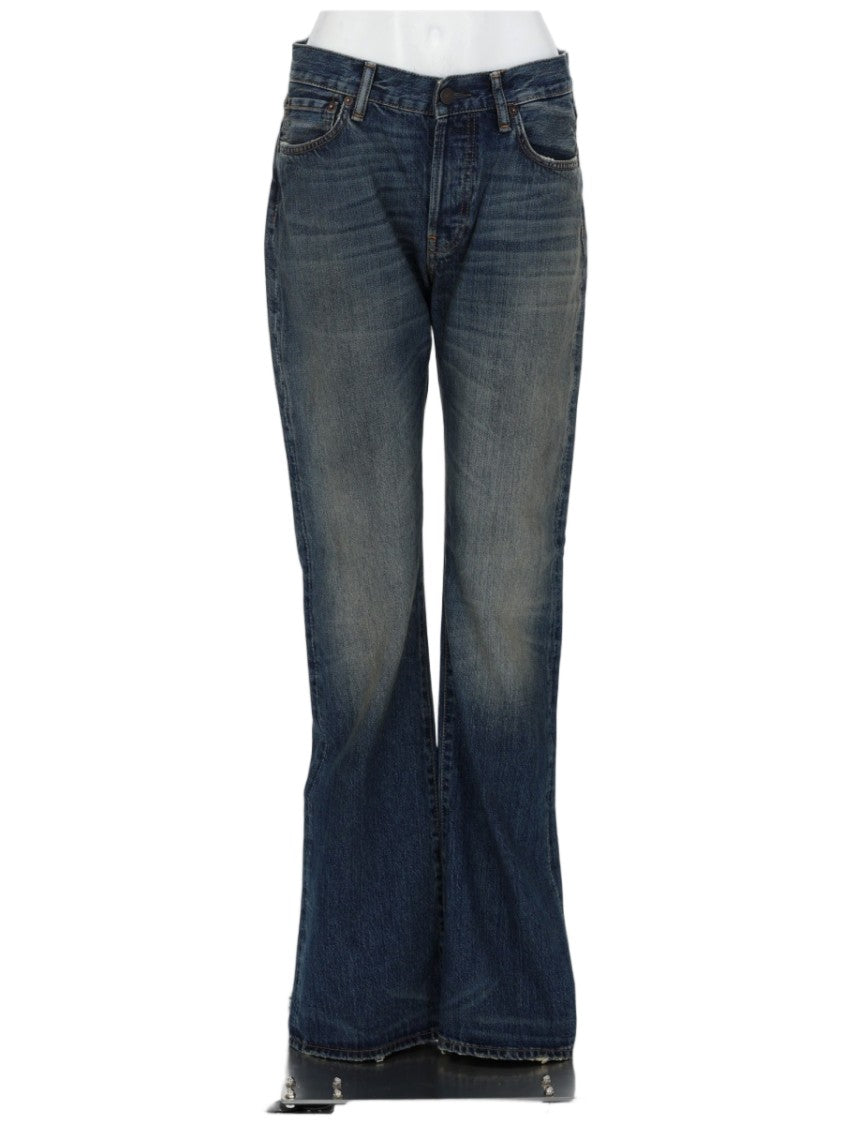 Acne Studios 2009F Flared Regular Fit Denim Jeans