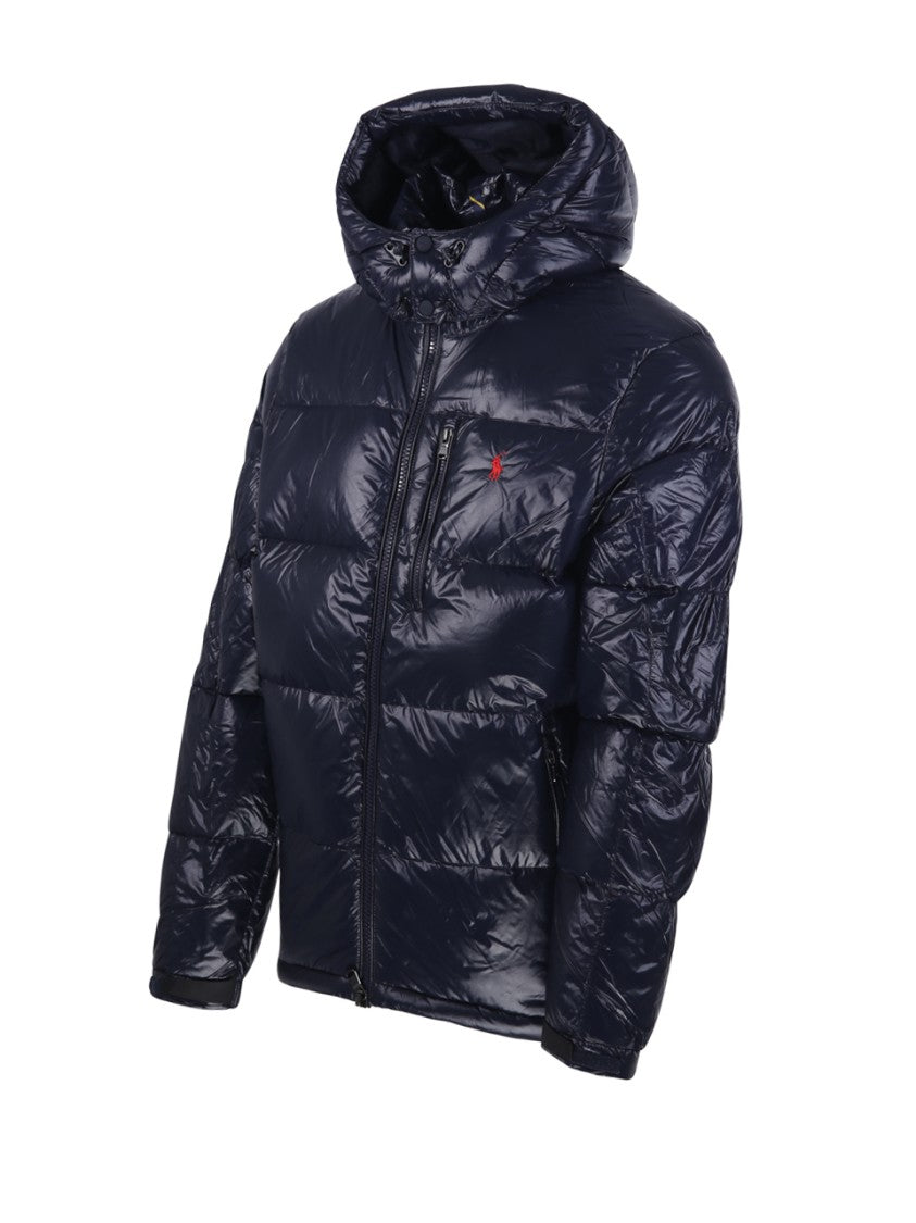 Polo Ralph Lauren Quilted Puffer Jacket With High Collar Hood