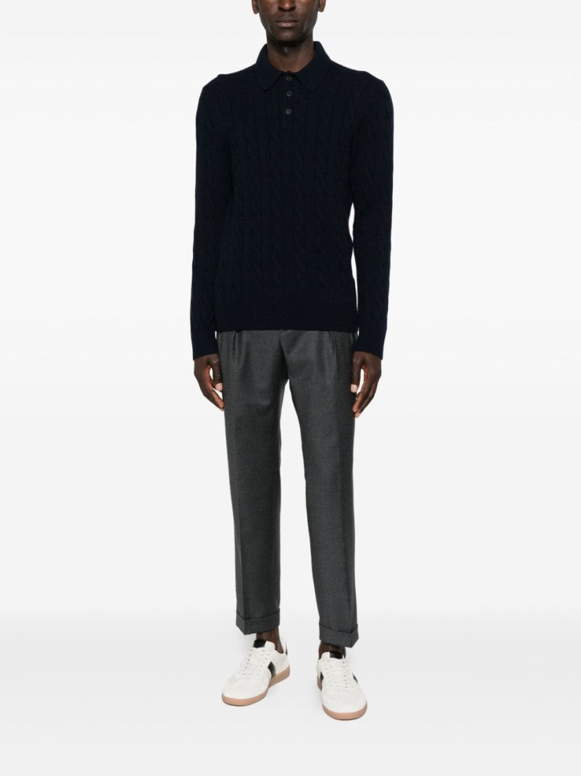 Gran Sasso Classic Black Sweater With Timeless Silhouette