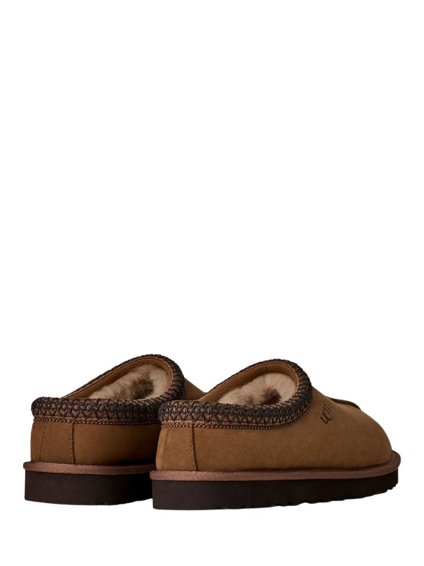 Ugg Dark Brown Nubuck Slip-On Ugg Tasman Ii Slipper