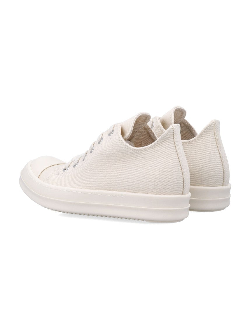 Drkshdw By Rick Owens Temple Low Denim Sneakers
