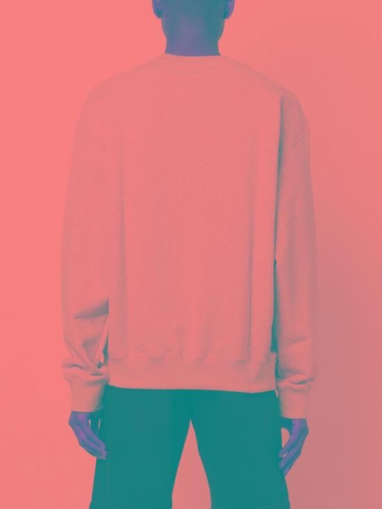 Jil Sander Relaxed Fit Grey Cotton Long-Sleeve Sweatshirt