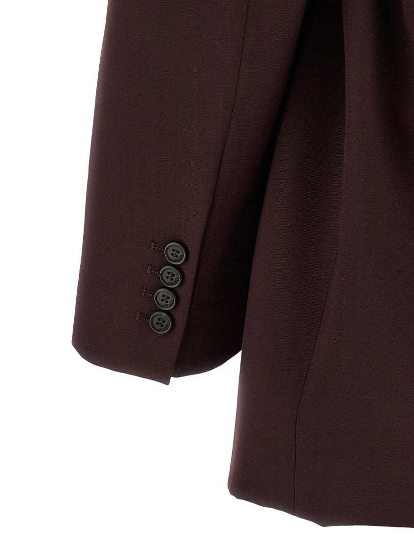 The Attico Maxi Shoulder Strap Blazer