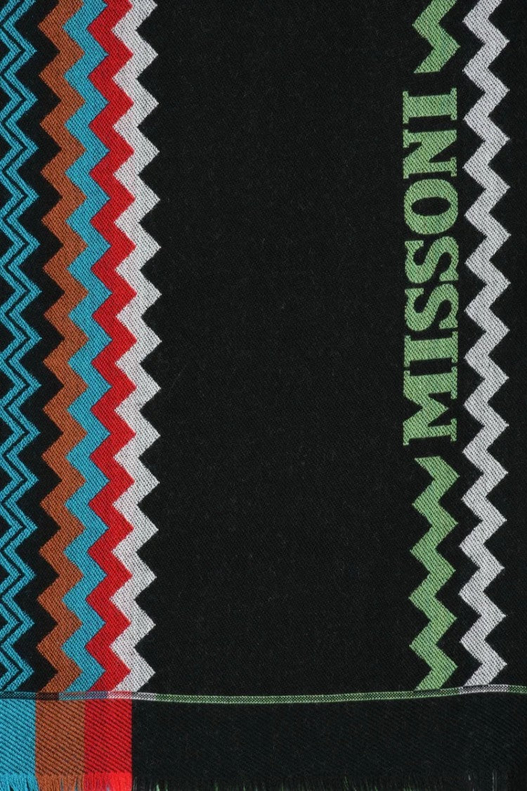 Missoni Green Wool Scarf