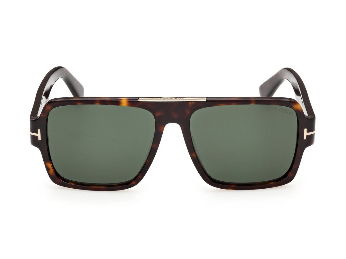Tom Ford Ft1408 Oversized Tortoiseshell Acetate Square Sunglasses