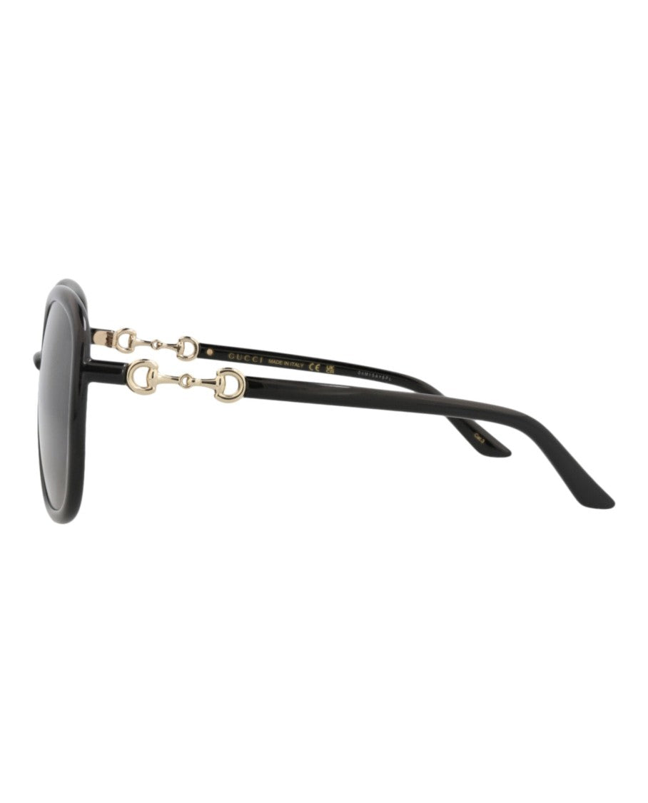 Gucci Square-Frame Injection Sunglasses