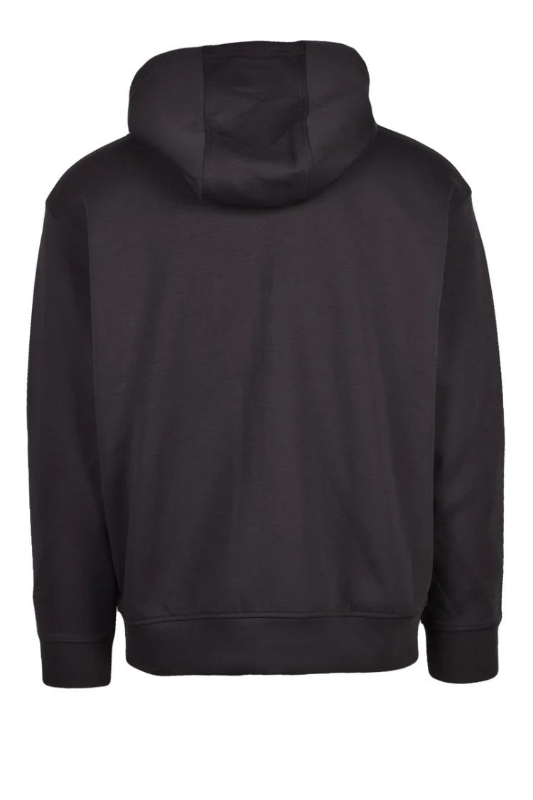 Emporio Armani Zip Hoodie Cotton Stretch - Grey