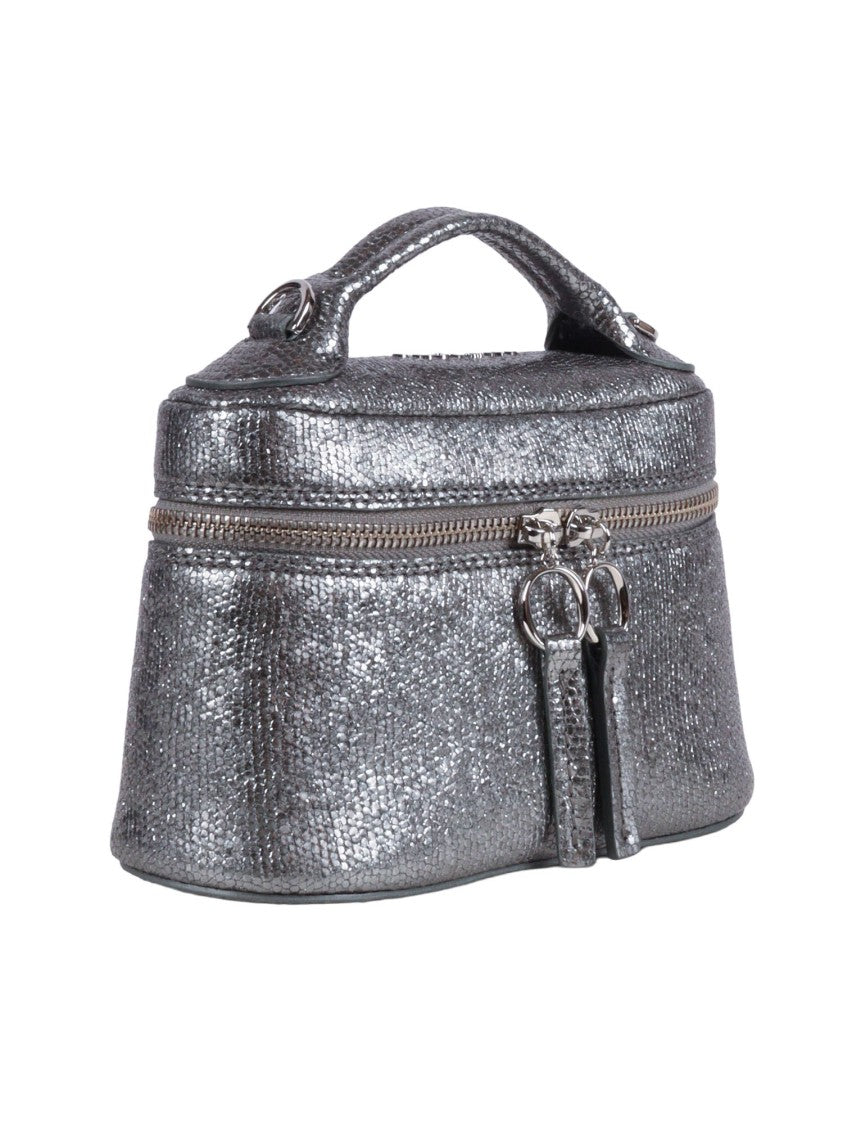 Claudio Orciani Silver Joy Light Nappa Mini Bag
