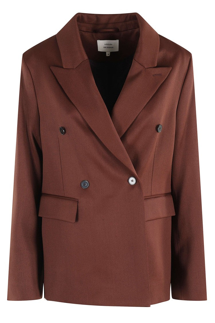 Loulou De Saison Horn Double Breasted Jacket