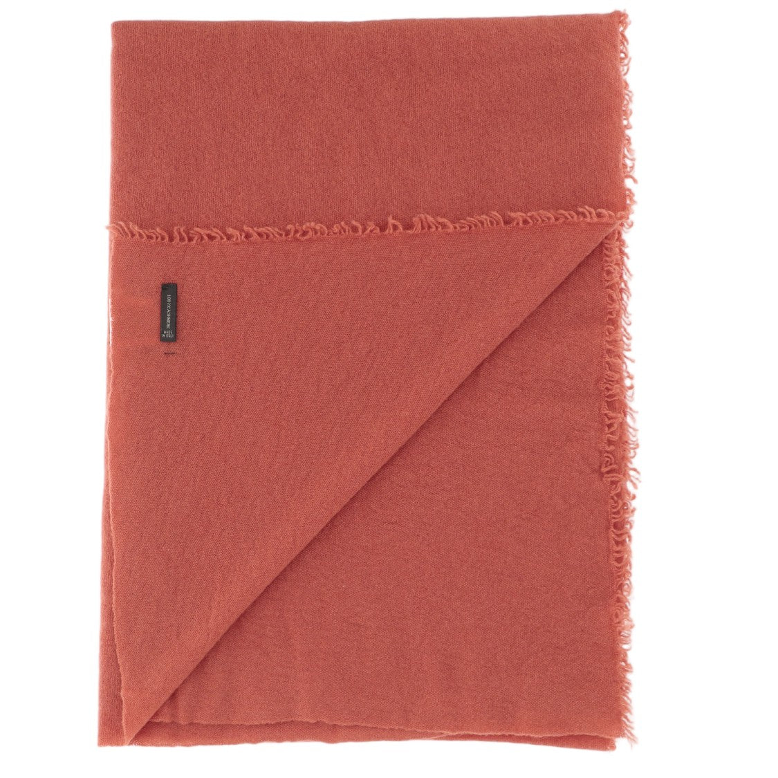 Faliero Sarti Orange Adriel Cashmere Scarf