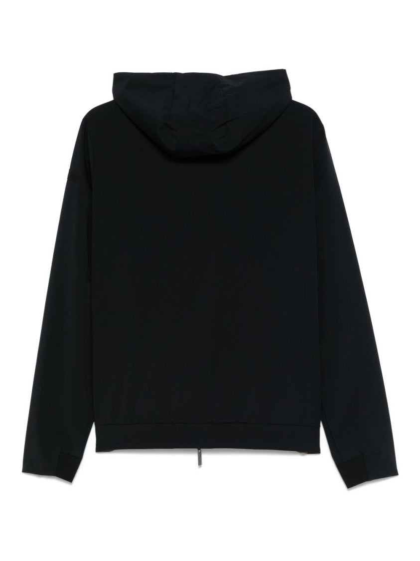 Rrd Blue Jacket With Zip-Up Closure And Hood