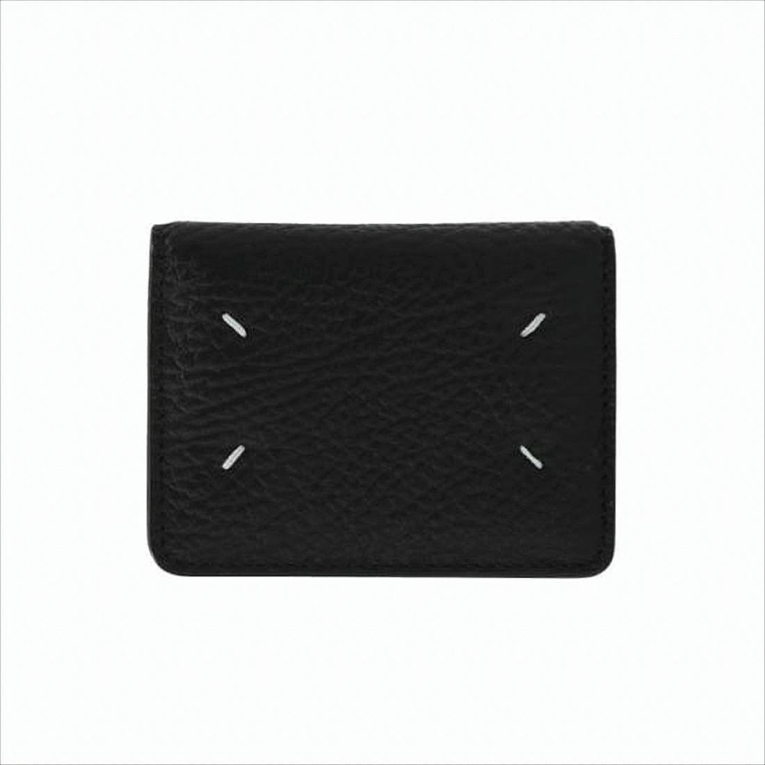 Maison Margiela Rectangular Wallet In Textured Calf Leather