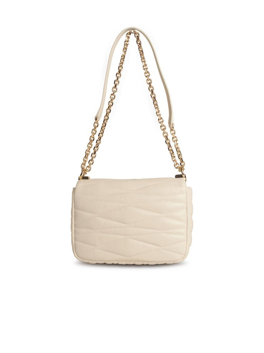 Furla 1927' Small Crossbody Bag In Cream Leather