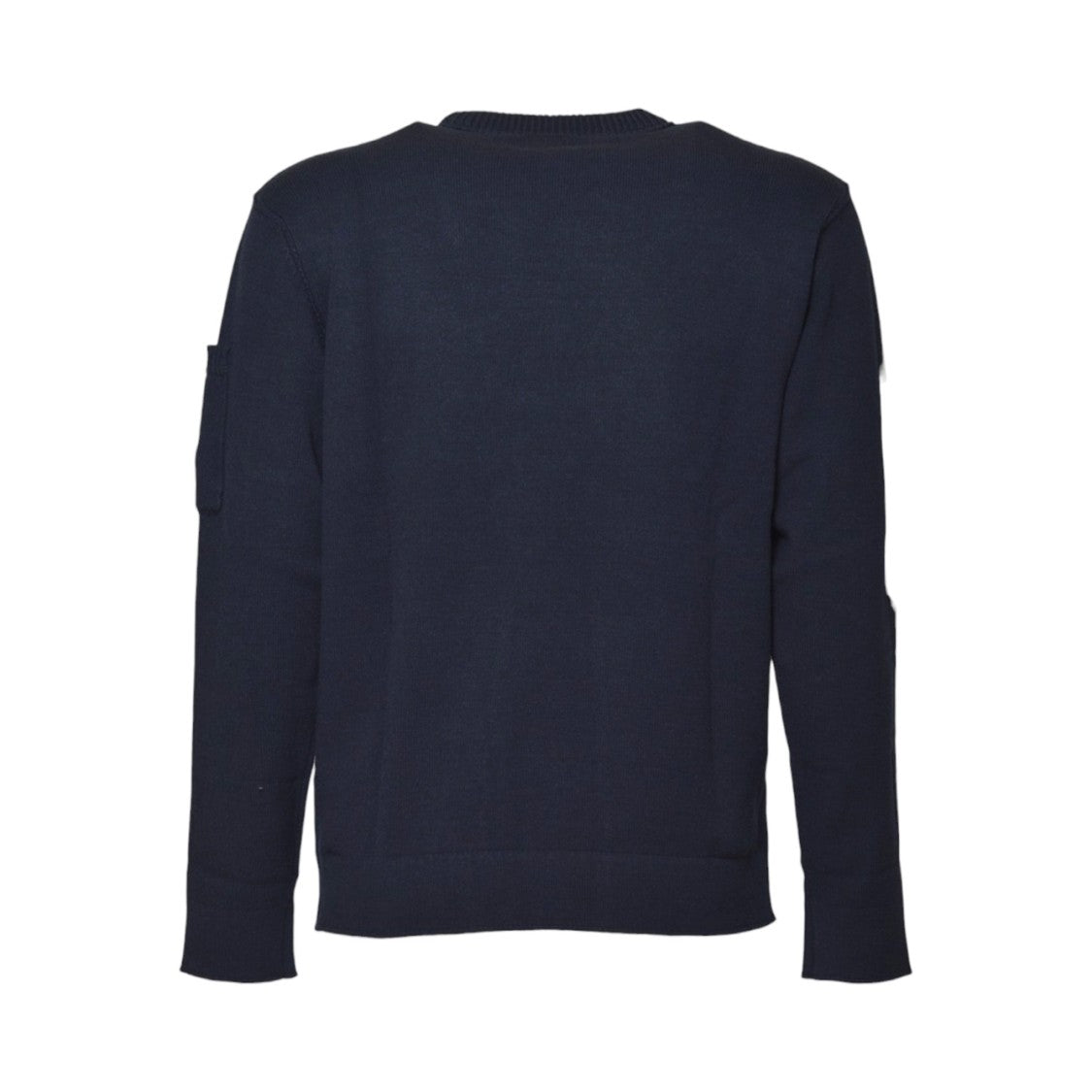 C.P. Company Crew Neck Sweater With Flap Pocket Detail