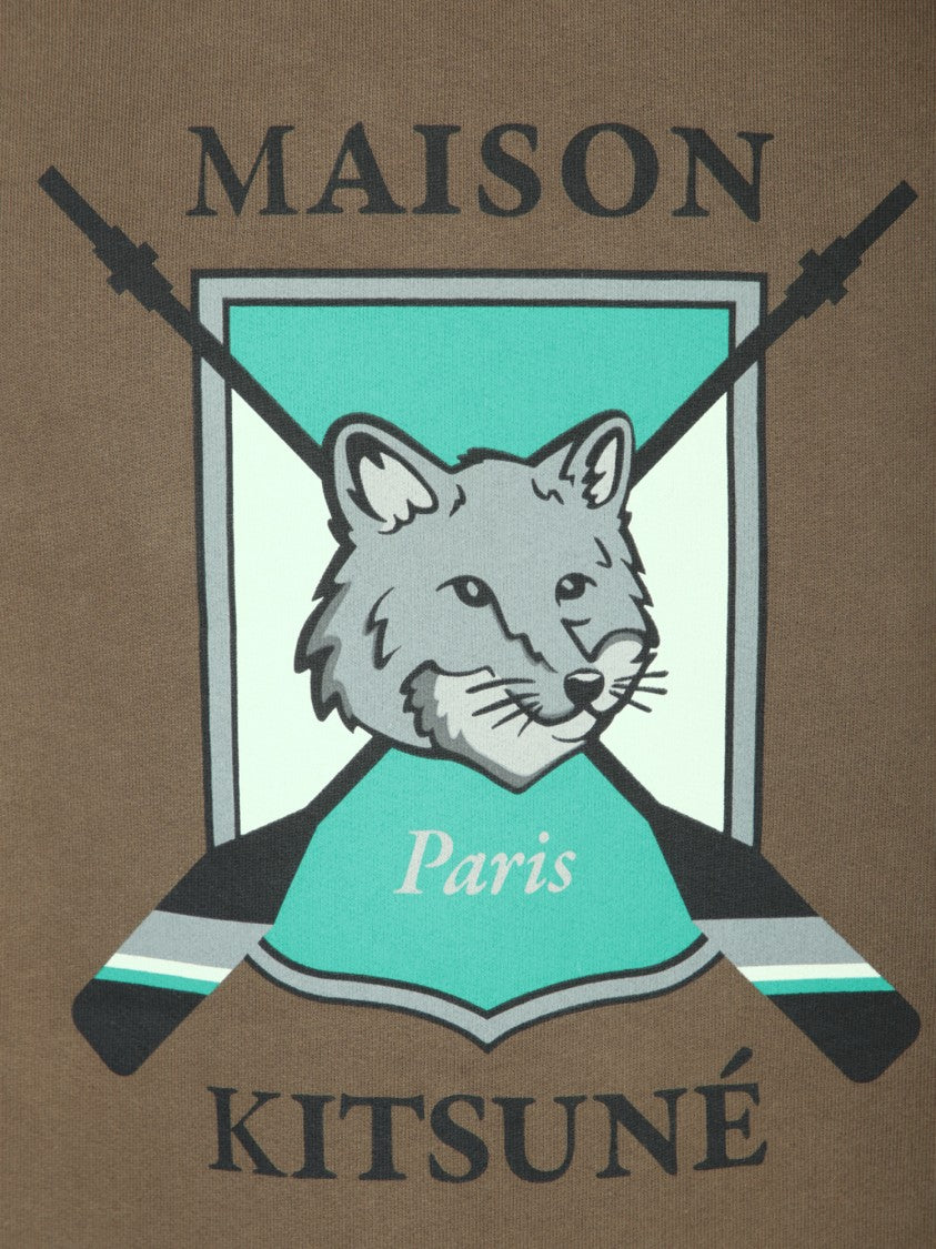 Maison Kitsuné Everyday Green Sweatshirt